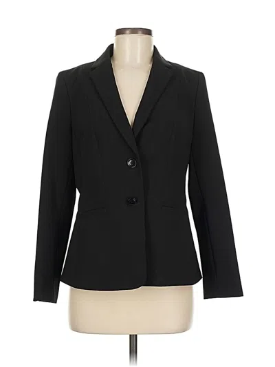 Pre-owned Talbots Blazer Jacket In Black