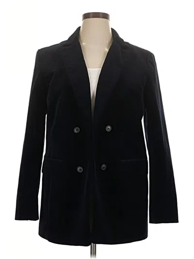 Pre-owned Talbots Blazer Jacket In Black