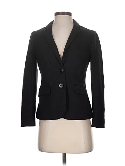Pre-owned Talbots Blazer Jacket In Black