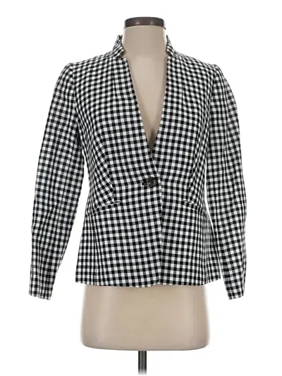 Pre-owned Talbots Blazer Jacket In Black