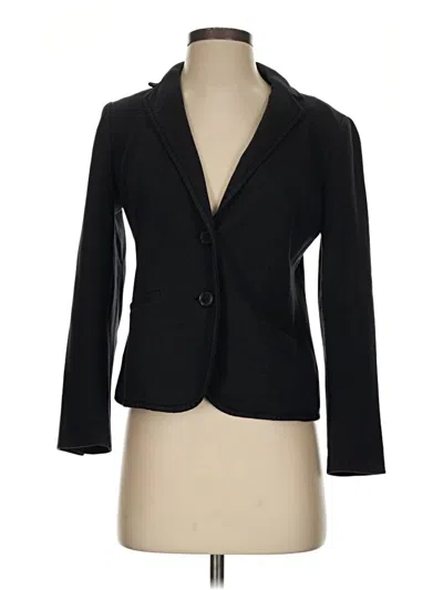 Pre-owned Talbots Blazer Jacket In Black