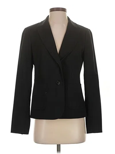 Pre-owned Talbots Blazer Jacket In Black