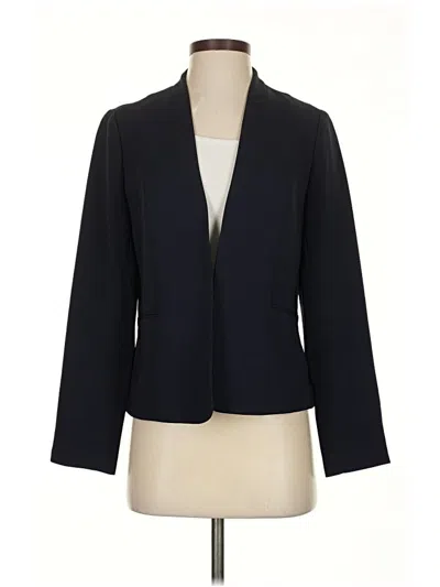 Pre-owned Talbots Blazer Jacket In Black