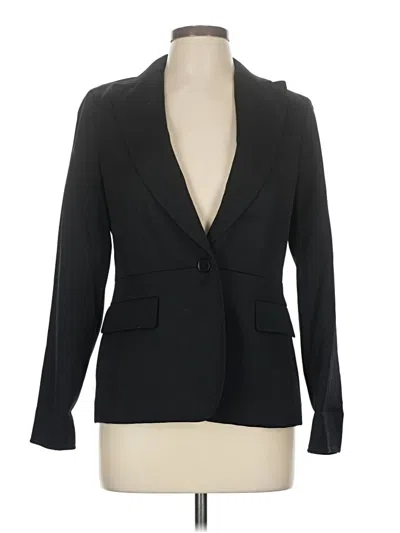 Pre-owned Talbots Blazer Jacket In Black