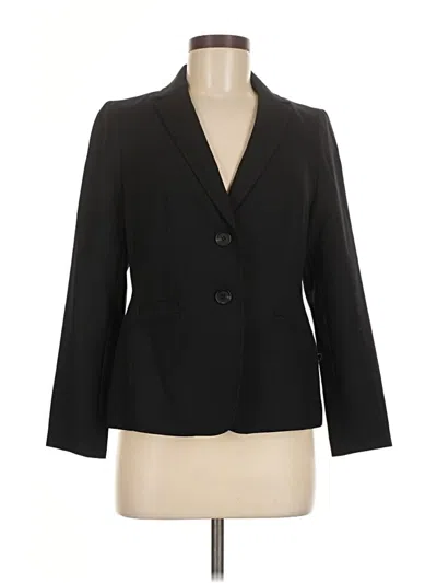 Pre-owned Talbots Blazer Jacket In Black