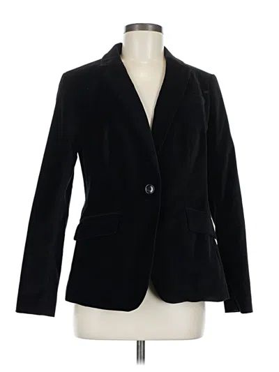 Pre-owned Talbots Blazer Jacket In Black