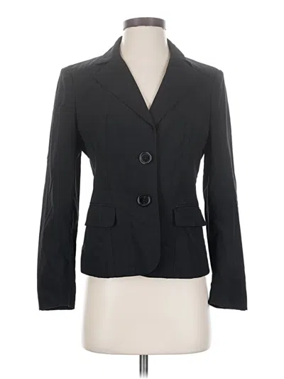 Pre-owned Talbots Blazer Jacket In Black