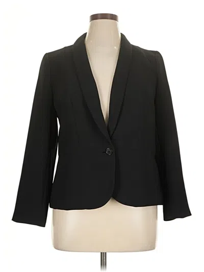 Talbots Blazer Jacket In Black