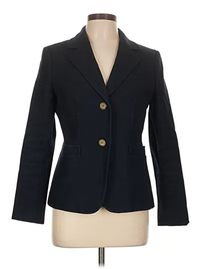 Pre-owned Talbots Blazer Jacket In Black