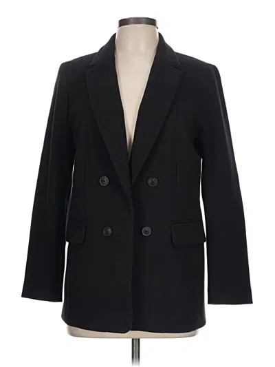 Pre-owned Talbots Blazer Jacket In Black