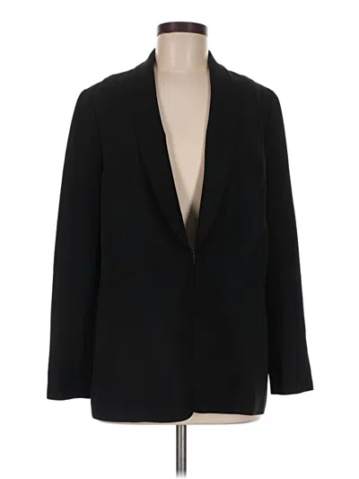 Pre-owned Talbots Blazer Jacket In Black