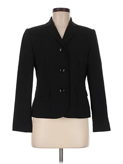 Pre-owned Talbots Blazer Jacket In Black