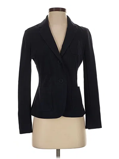Pre-owned Talbots Blazer Jacket In Black