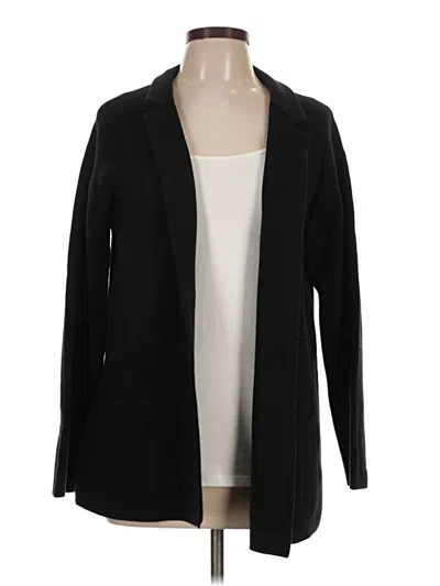 Pre-owned Talbots Blazer Jacket In Black