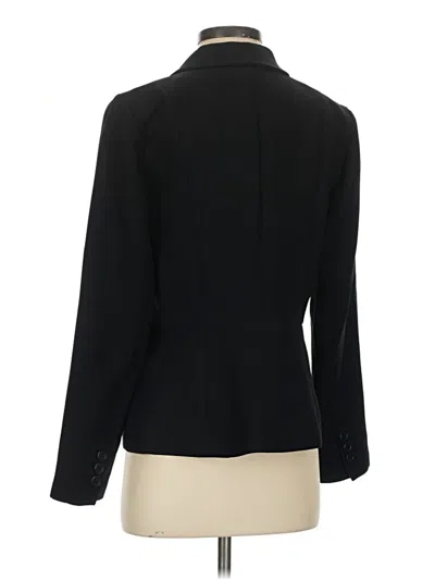 Pre-owned Talbots Blazer Jacket In Black