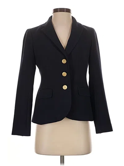 Pre-owned Talbots Blazer Jacket In Black