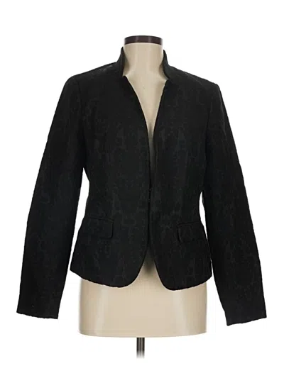 Pre-owned Talbots Blazer Jacket In Black