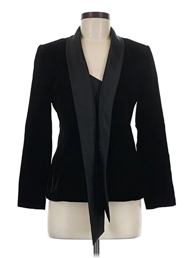 Pre-owned Talbots Blazer Jacket In Black