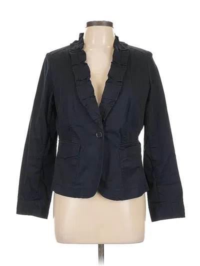 Pre-owned Talbots Blazer Jacket In Blue