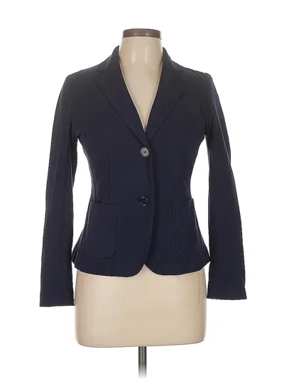 Pre-owned Talbots Blazer Jacket In Blue