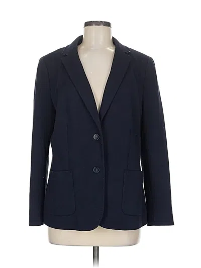 Pre-owned Talbots Blazer Jacket In Blue