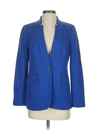 Pre-owned Talbots Blazer Jacket In Blue