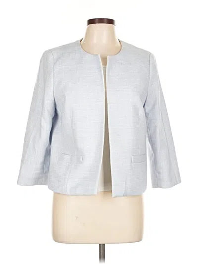 Pre-owned Talbots Blazer Jacket In Blue