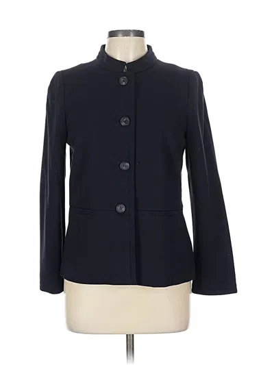 Pre-owned Talbots Blazer Jacket In Blue