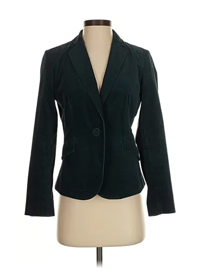 Pre-owned Talbots Blazer Jacket In Blue