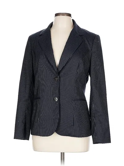 Pre-owned Talbots Blazer Jacket In Blue
