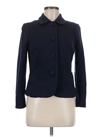 Pre-owned Talbots Blazer Jacket In Blue