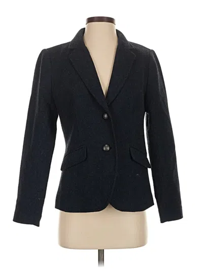 Pre-owned Talbots Blazer Jacket In Blue