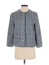 Talbots Blazer Jacket In Blue