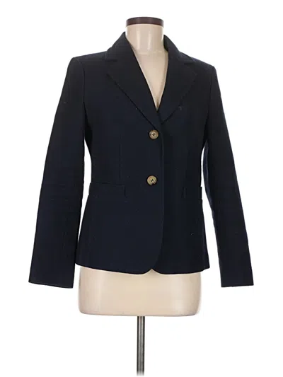 Pre-owned Talbots Blazer Jacket In Blue
