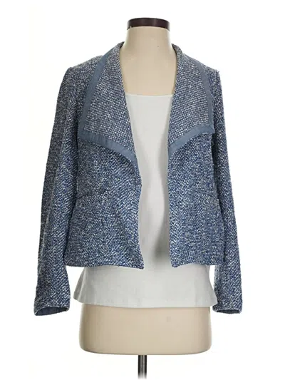 Pre-owned Talbots Blazer Jacket In Blue