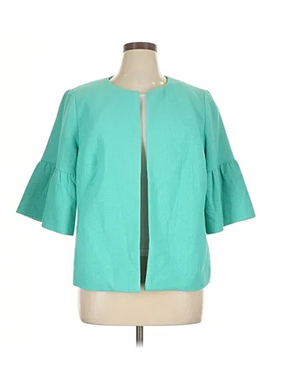 Pre-owned Talbots Blazer Jacket In Blue