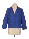 Talbots Blazer Jacket In Blue