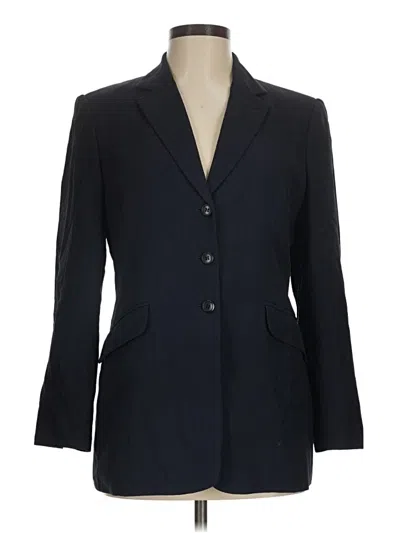 Pre-owned Talbots Blazer Jacket In Blue