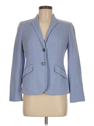 Pre-owned Talbots Blazer Jacket In Blue