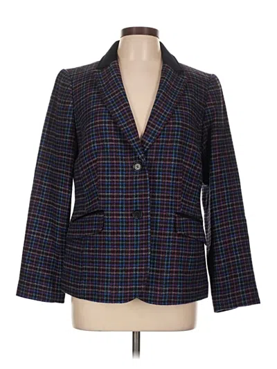 Pre-owned Talbots Blazer Jacket In Blue