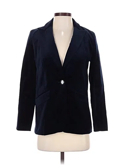 Pre-owned Talbots Blazer Jacket In Blue