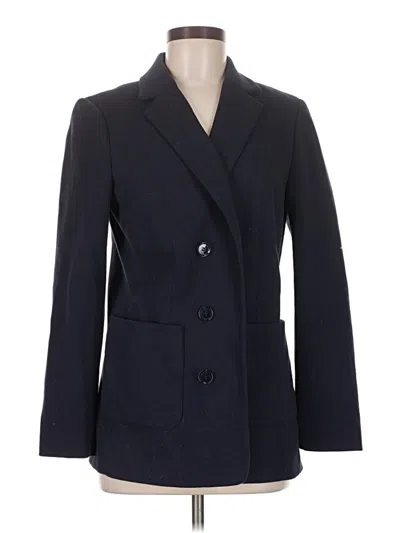 Pre-owned Talbots Blazer Jacket In Blue