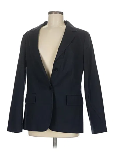 Pre-owned Talbots Blazer Jacket In Blue