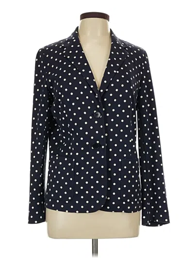 Pre-owned Talbots Blazer Jacket In Blue