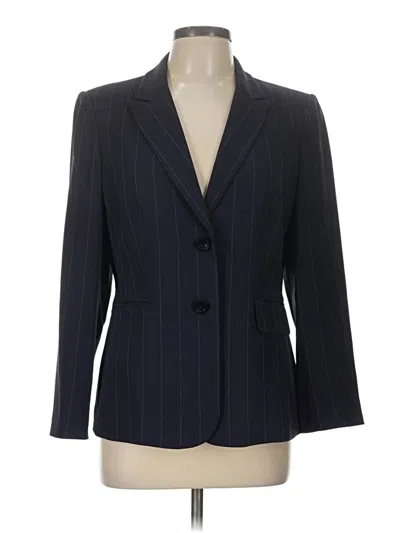 Pre-owned Talbots Blazer Jacket In Blue