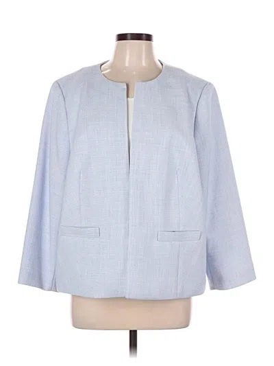 Pre-owned Talbots Blazer Jacket In Blue