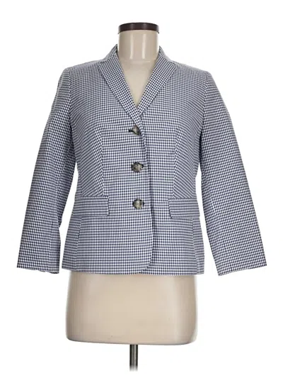 Pre-owned Talbots Blazer Jacket In Blue