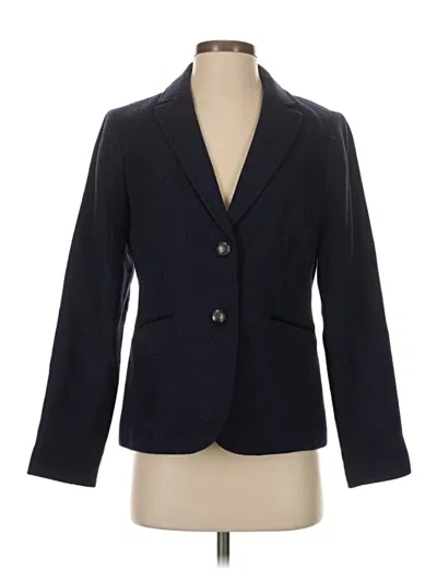 Pre-owned Talbots Blazer Jacket In Blue