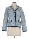 Talbots Blazer Jacket In Blue