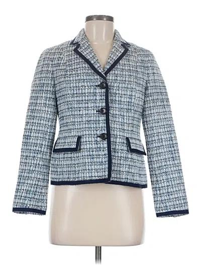 Talbots Blazer Jacket In Blue